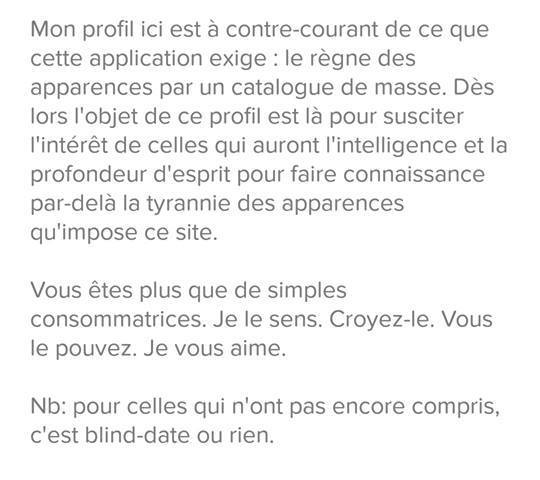 Les Descriptions Tinder Les Plus Droles Et Amusantes