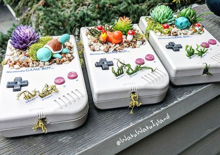 10 superbes jardins à Pokémon créés avec des Game Boy