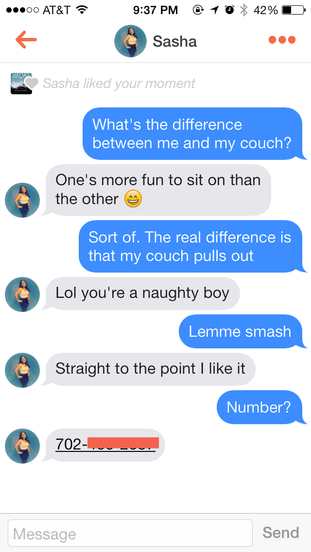 Name puns tinder