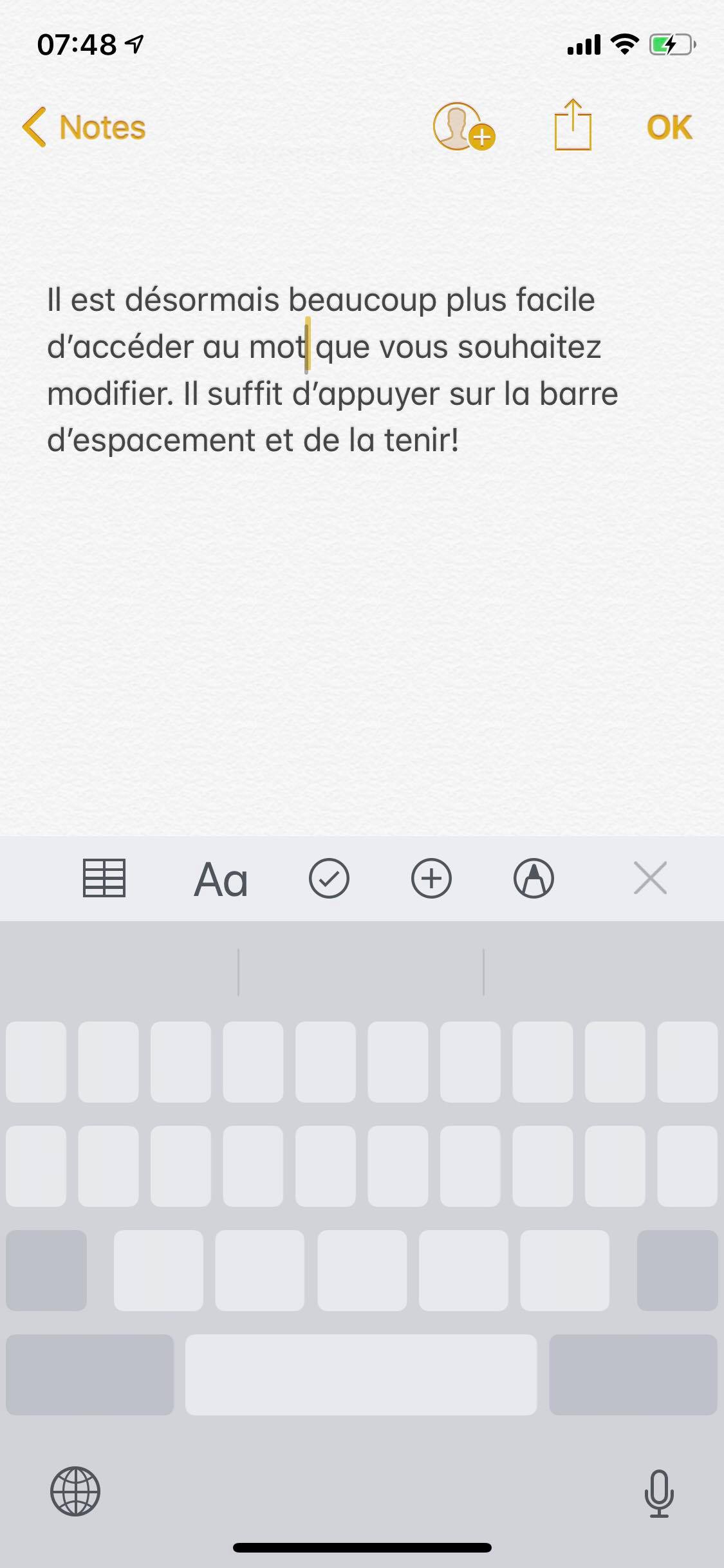 Le clavier trackpad vous évitera bien des désagréments!