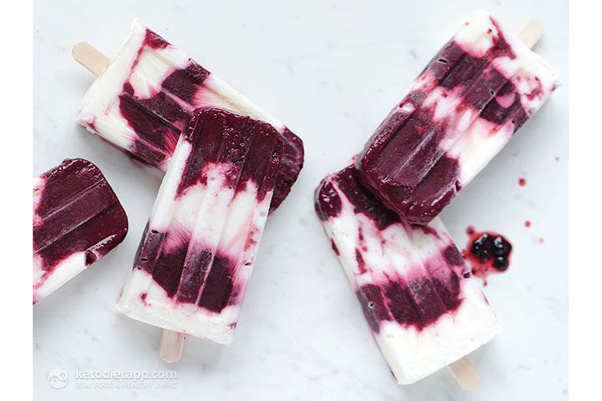 blackberry popsicles