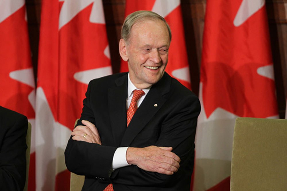 Jean Chrétien se classe en 7e place des meilleurs premiers ministres du Canada