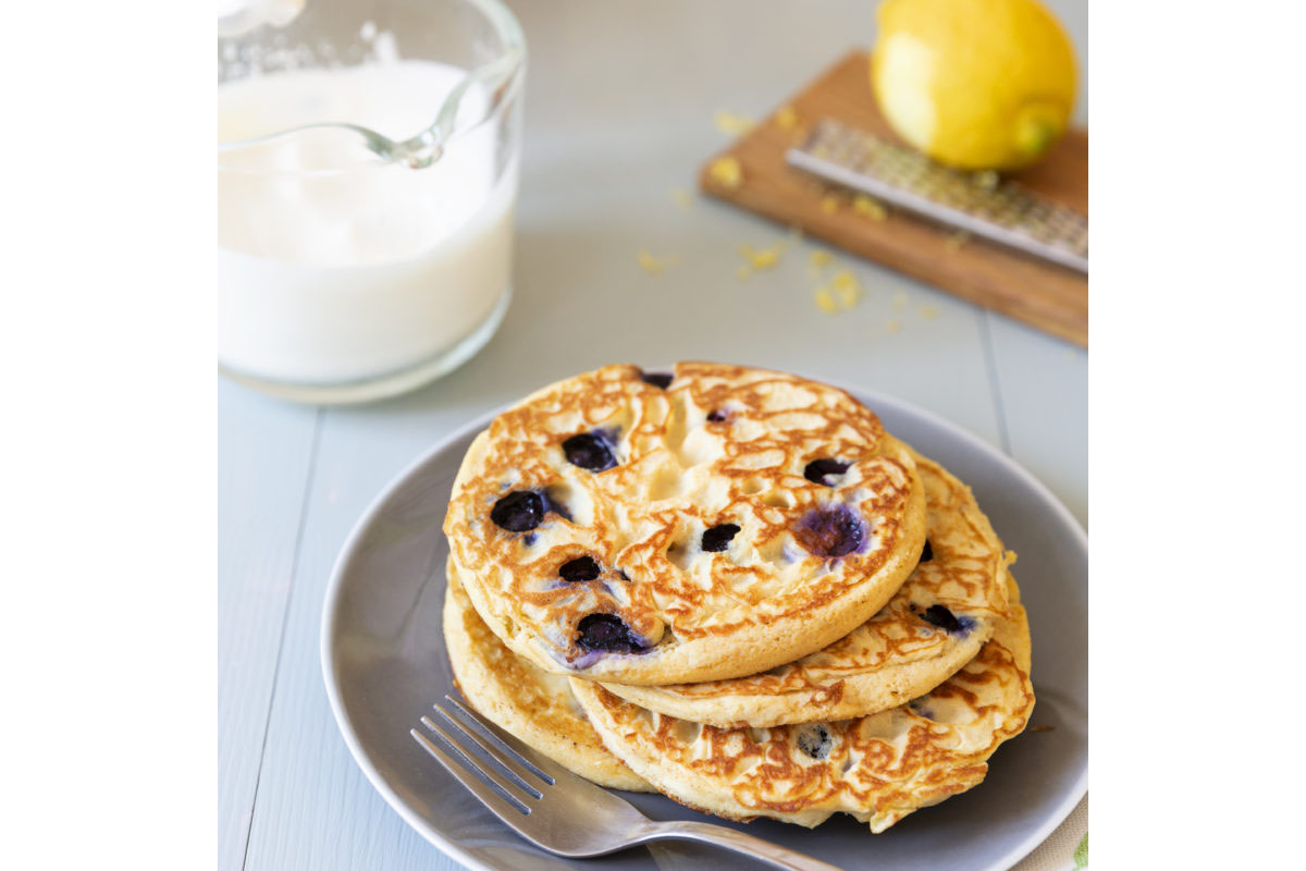 blueberry pancakes