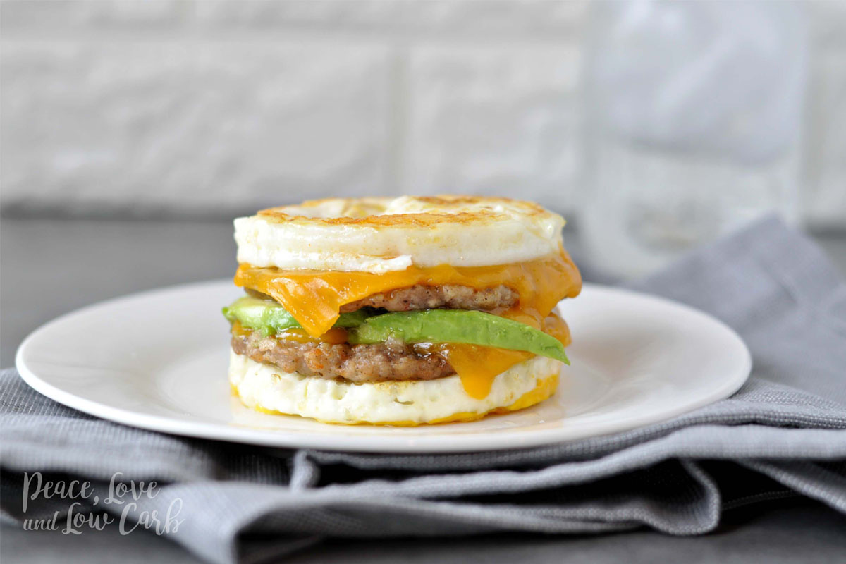 sausage breakfast sandwich