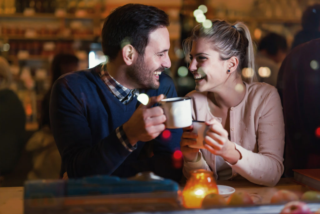 A little coffee for a first date