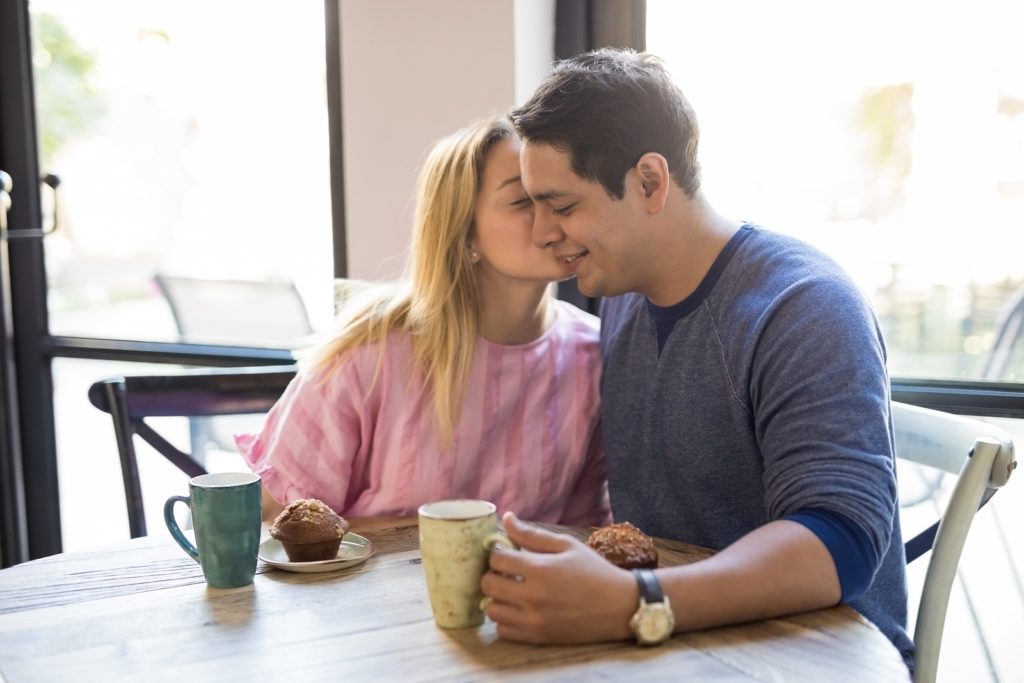 A first date with a coffee