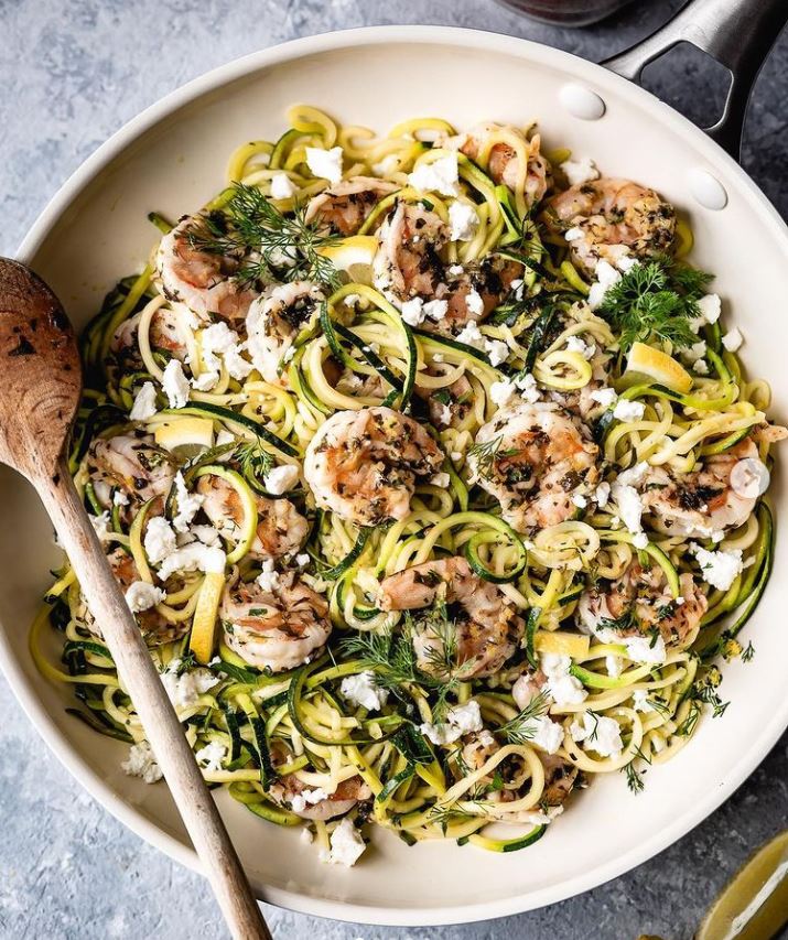 zoodles dish