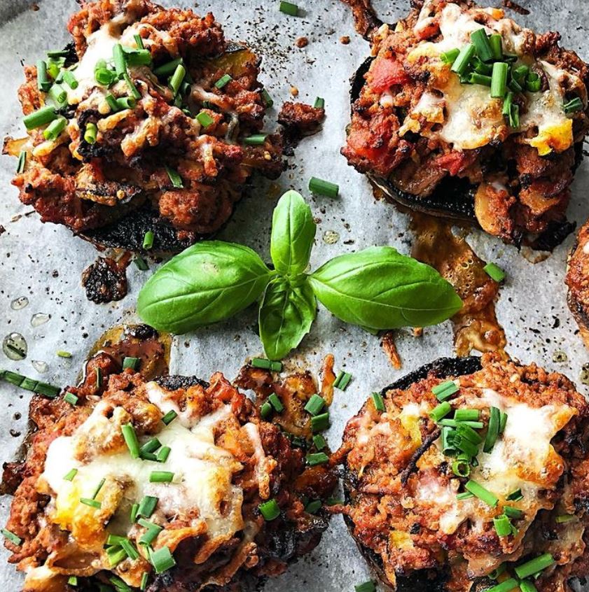 stuffed mushrooms