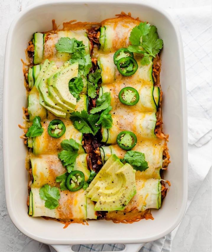 zucchini enchiladas