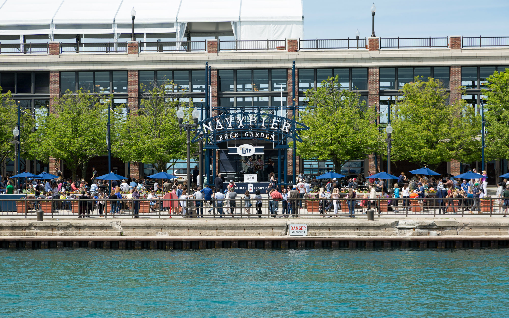 Navy Pier Beer Garden