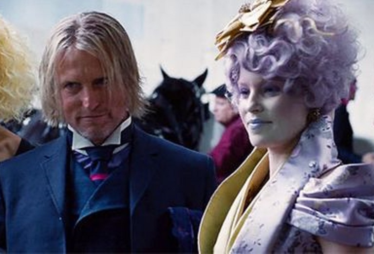 Effie Trinket and Haymitch Abernathy