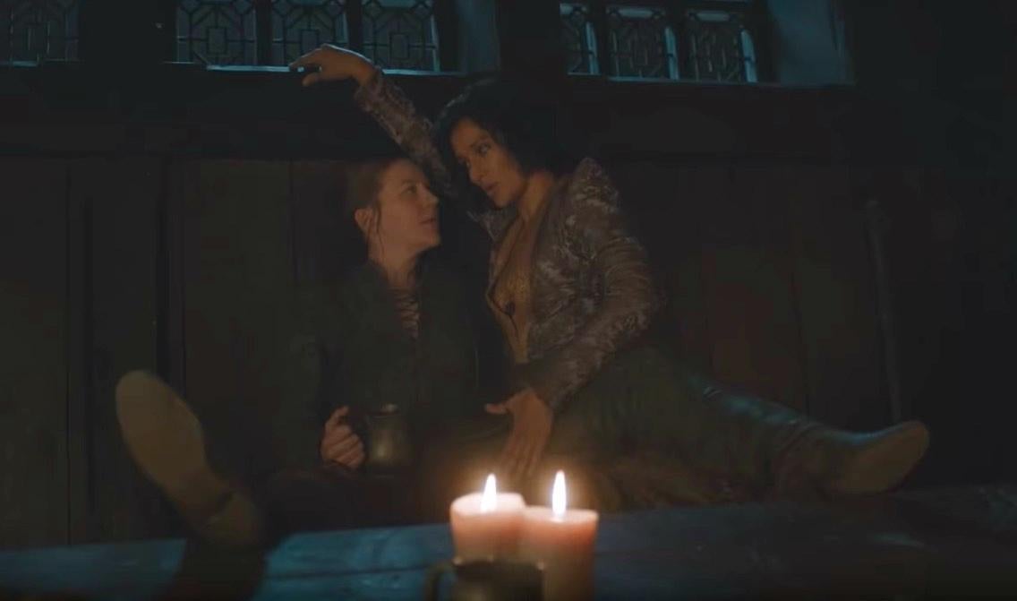 Yara Greyjoy and Ellaria Sand