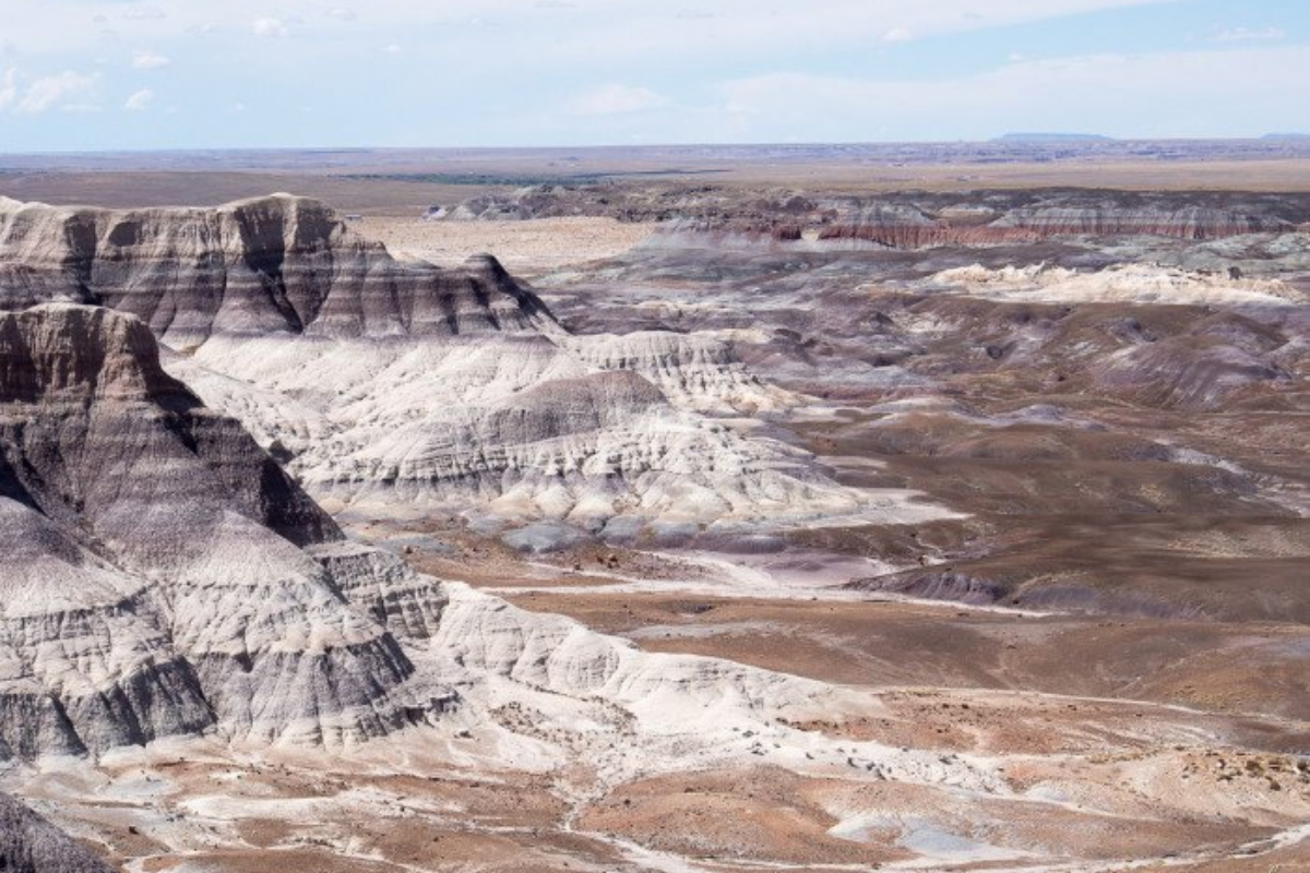 Dry, Barren Desert in Arizona