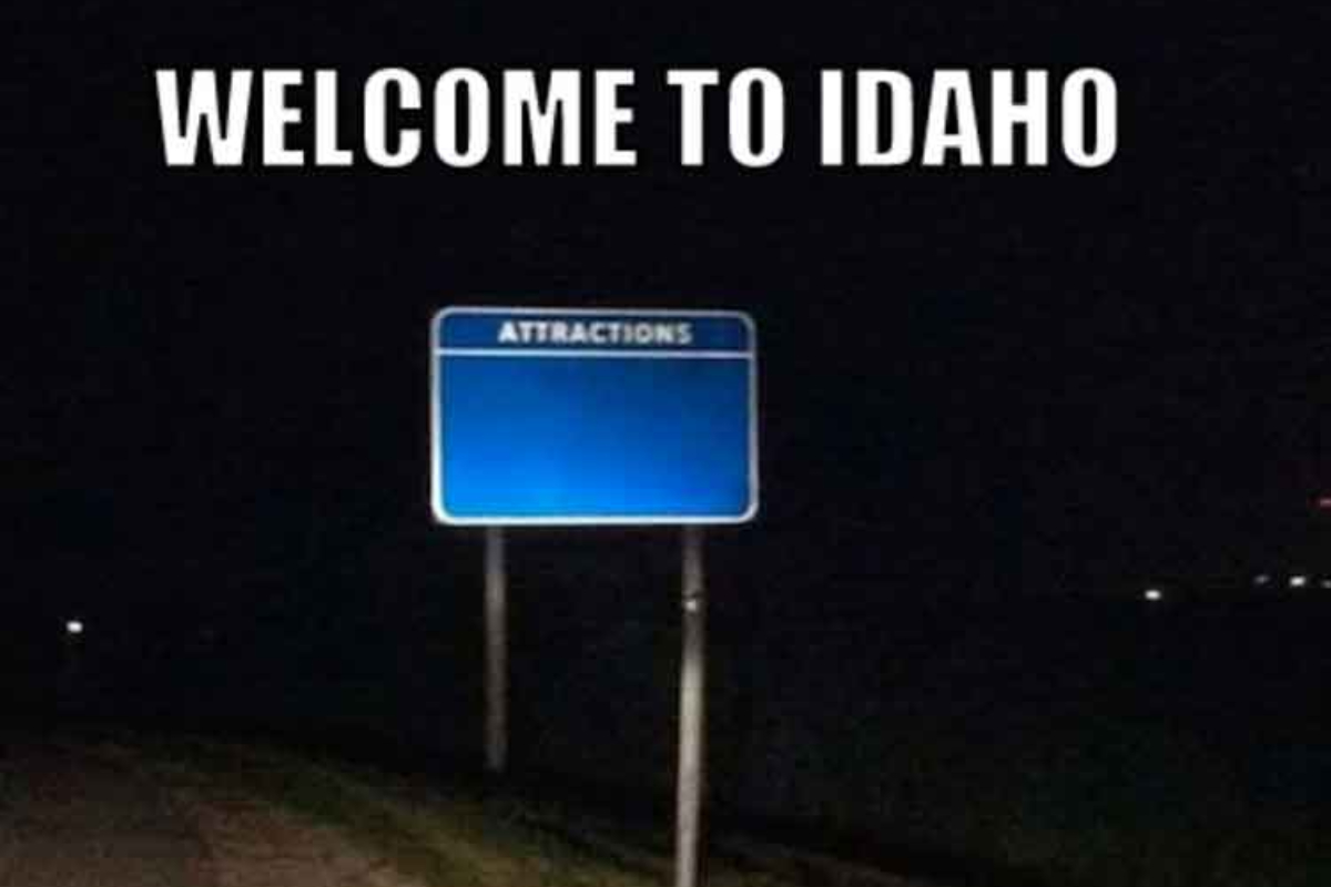 Idaho Stereotypical Photo