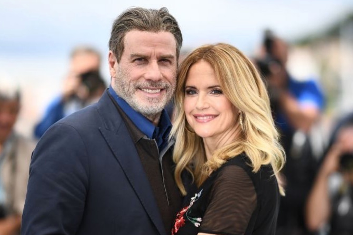 John Travolta and Kelly Preston