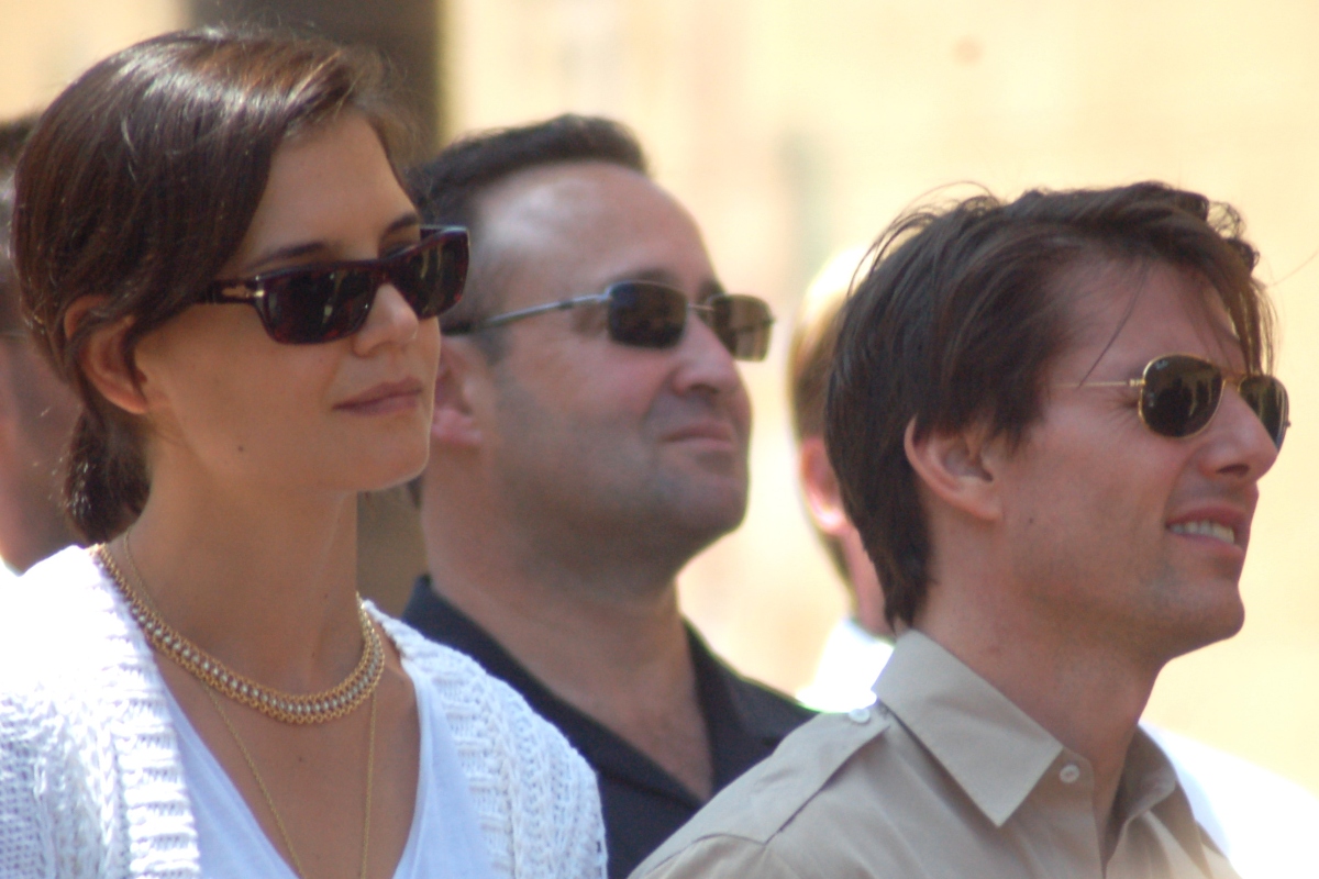Katie Holmes and Tom Cruise