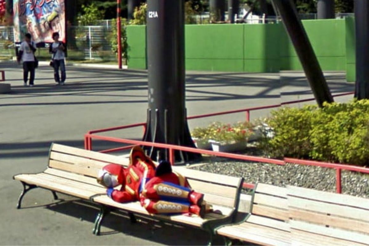 Napping Superhero