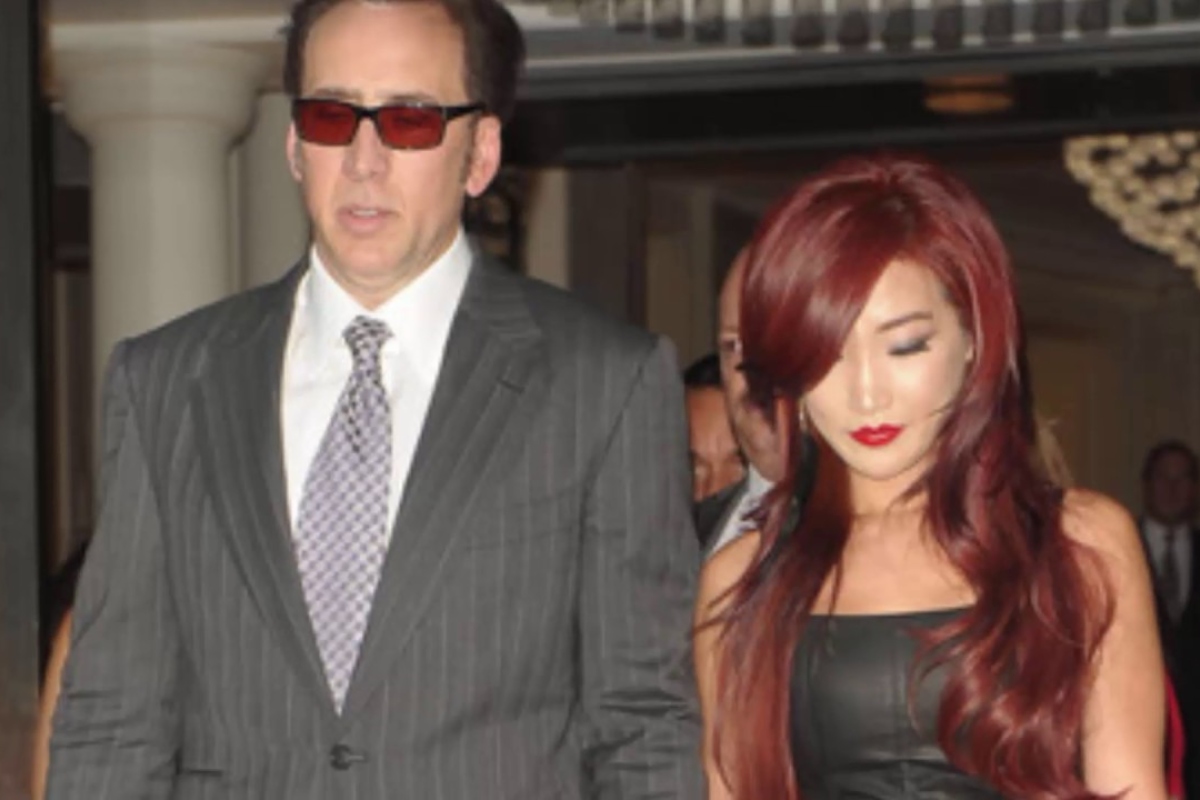 Nicolas Cage and Alice Kim