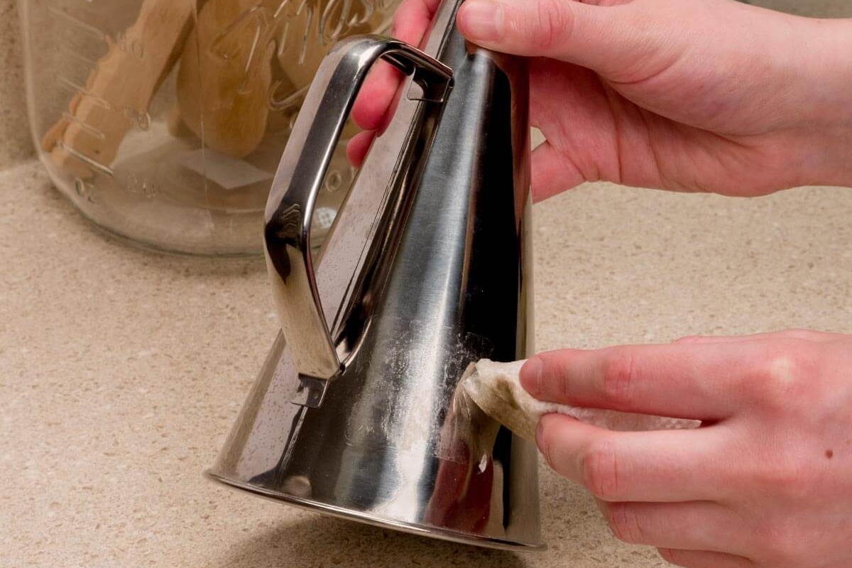 Remove Sticker Residue Stainless Steel