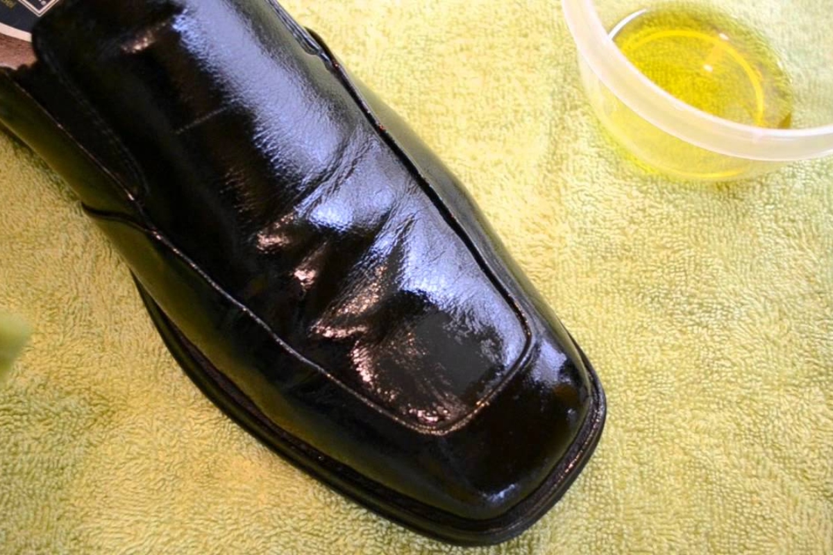 Vegetable Oil Shine Leather Shoes