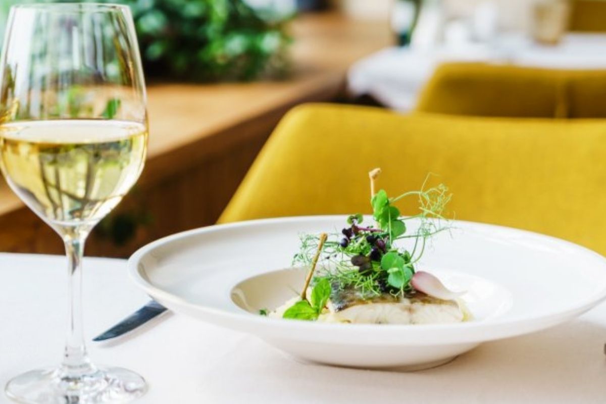 Fish and white wine