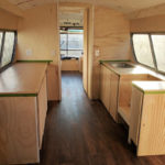 This Woman Turns A $7,000 Bus Into A Luxury Caravan!