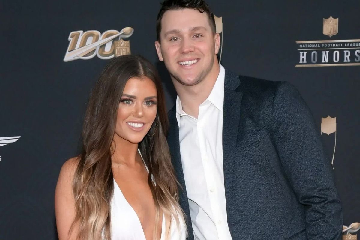 Brittany Williams and Josh Allen