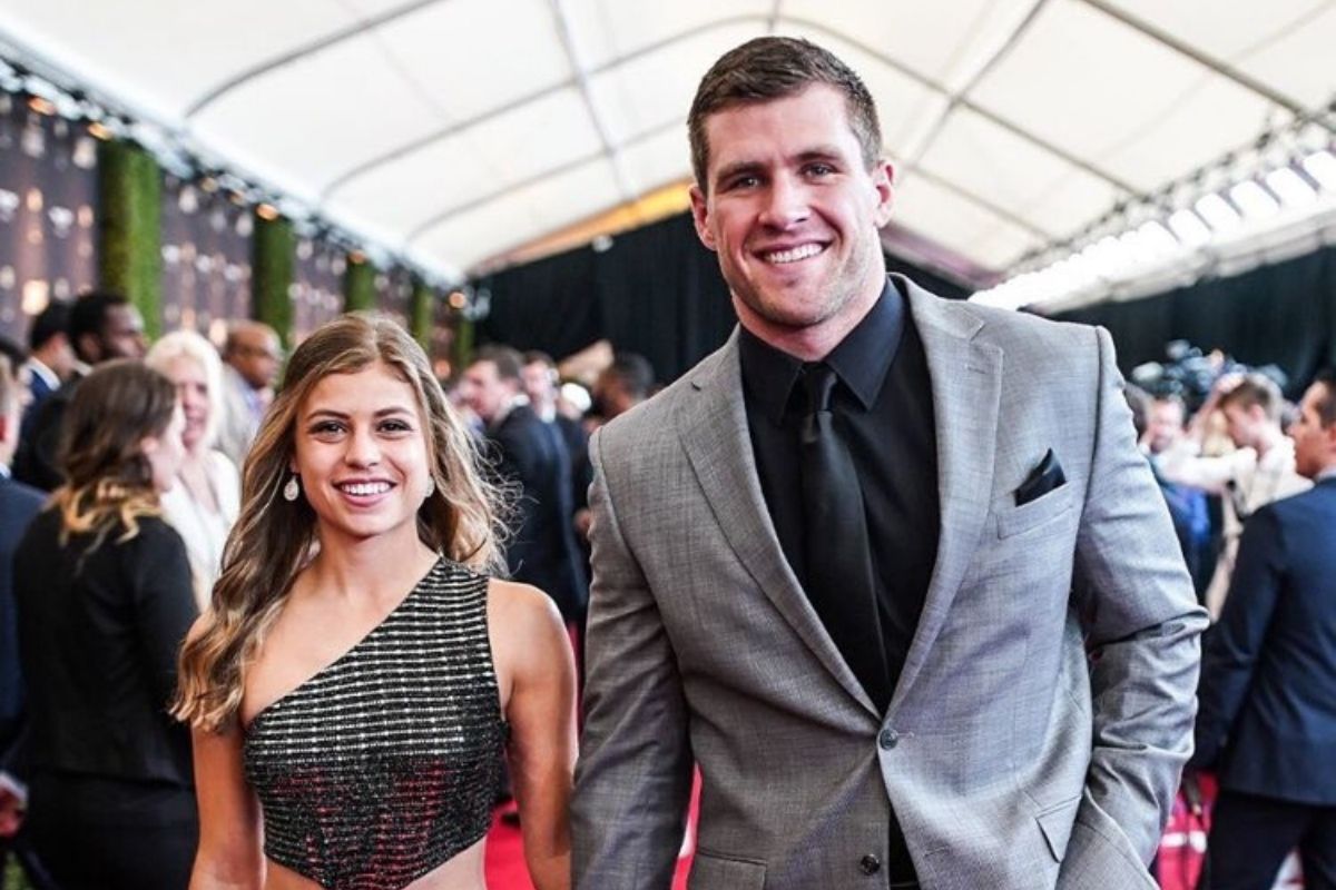 Dani Rhodes and TJ Watts