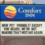 Funny Business Signs Put Up For Your Entertainment