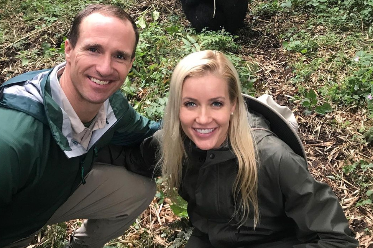 Drew Brees and Wife Brittany Dudchenko