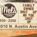 Funny Business Signs Put Up For Your Entertainment