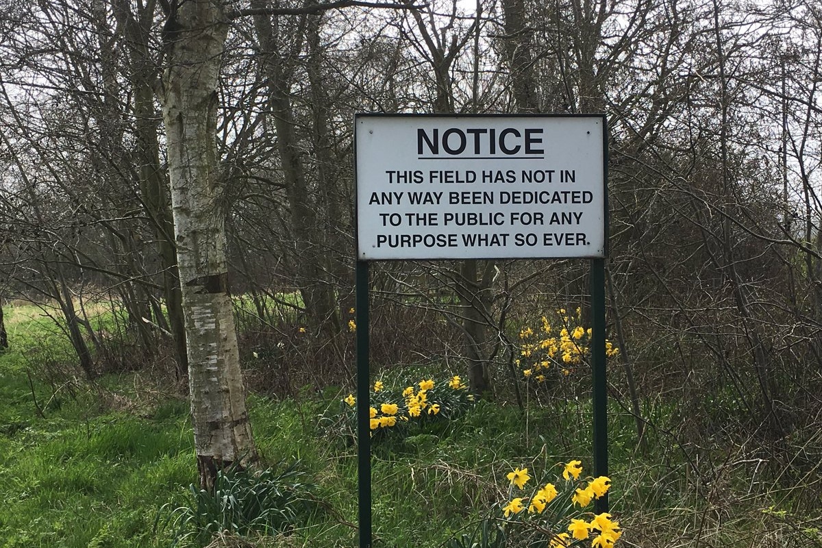 Notice About Field Dedication