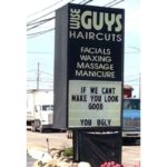 Funny Business Signs Put Up For Your Entertainment