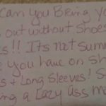 Hilarious Neighbor’s Note Goes Viral 🤣