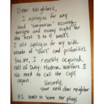 Hilarious Notes From Annoyed Neighbors