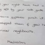 Hilarious Neighbor’s Note Goes Viral 🤣