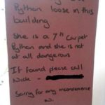 Hilarious Neighbor’s Note Goes Viral 🤣