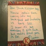 Hilarious Neighbor’s Note Goes Viral 🤣