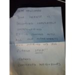 Hilarious Notes From Annoyed Neighbors