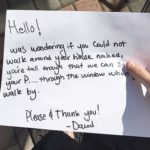 Hilarious Neighbor’s Note Goes Viral 🤣