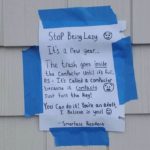 Hilarious Neighbor’s Note Goes Viral 🤣