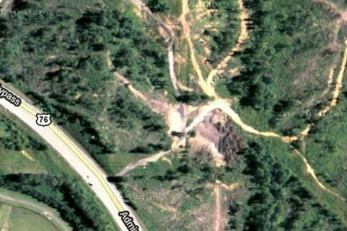 devil's face