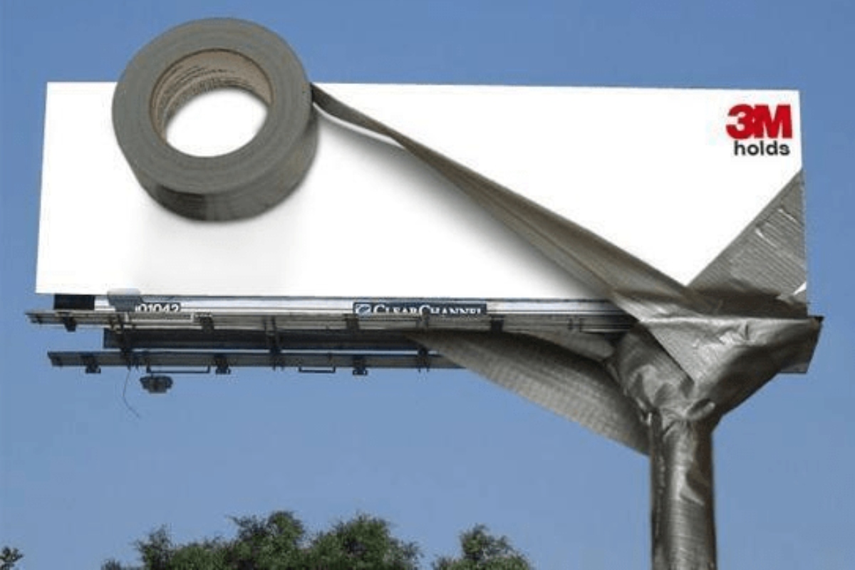 Duct Tape Billboard