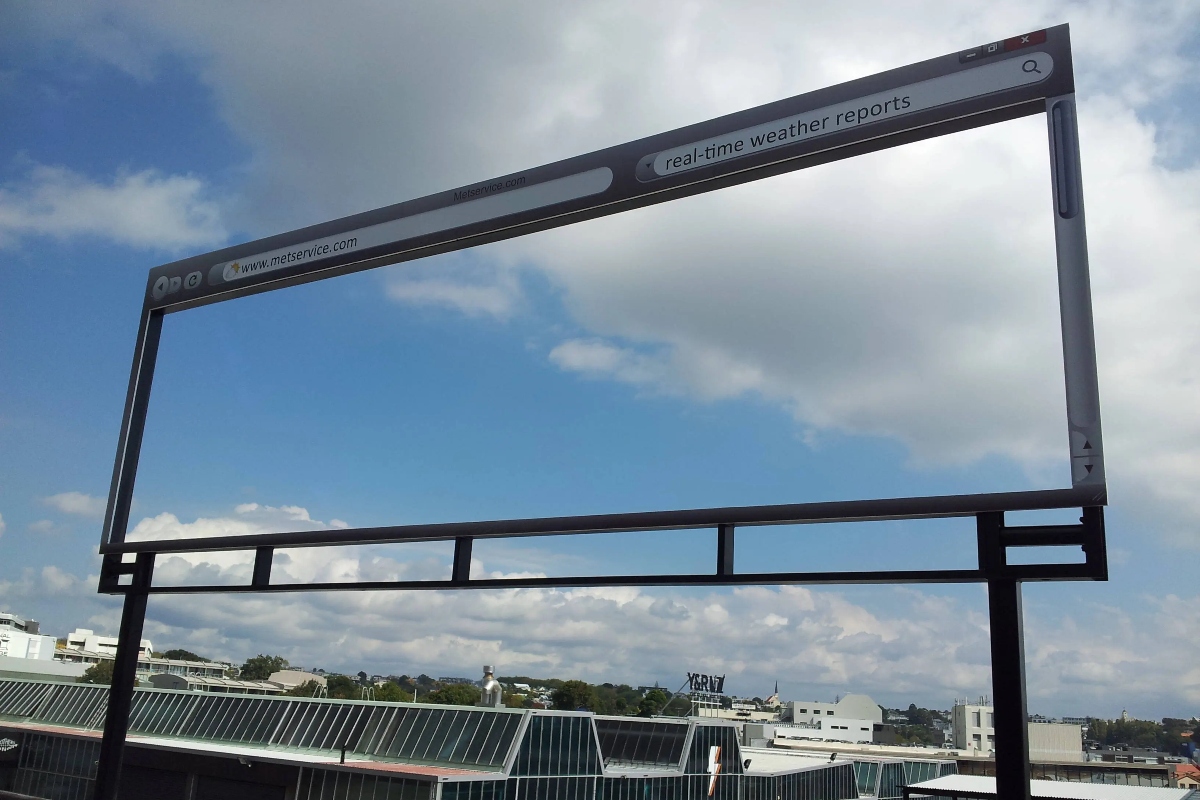 Funny Weather Report Billboard