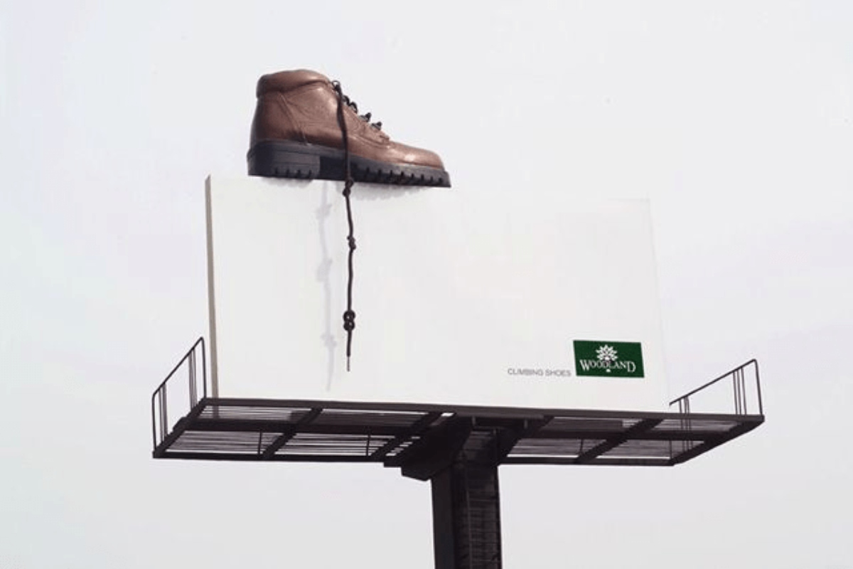Hiking Shoe Billboard