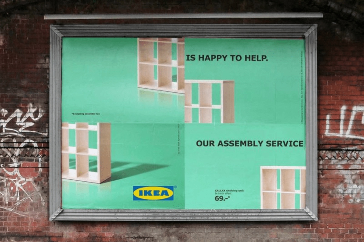 Ikea Funny Billboard