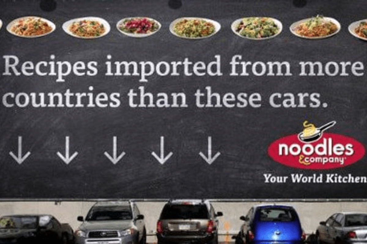 Imported Recipes Billboard