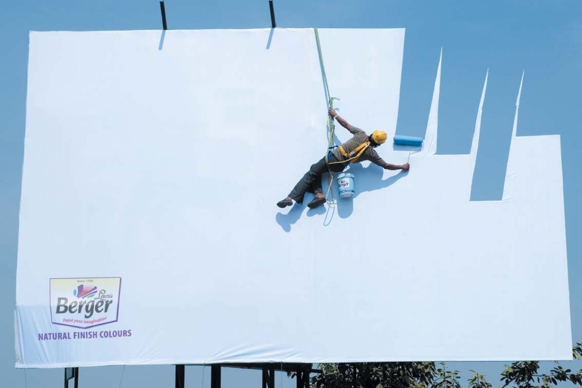 Paint Advertisement Billboard