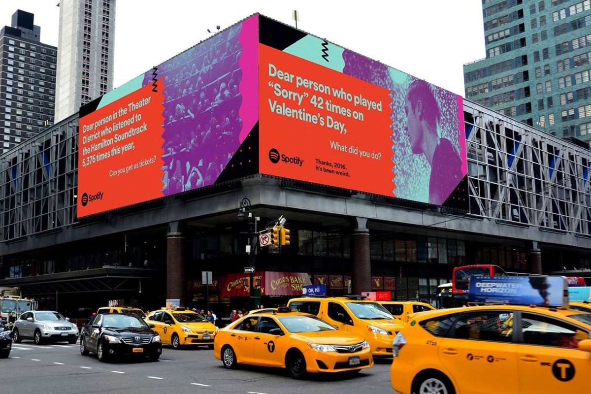 Spotify Billboards 
