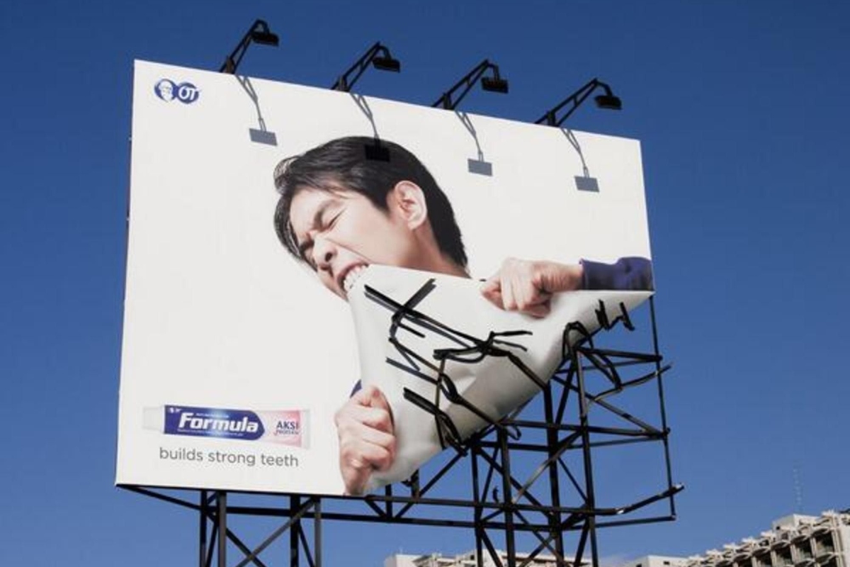 Strong Teeth Billboard